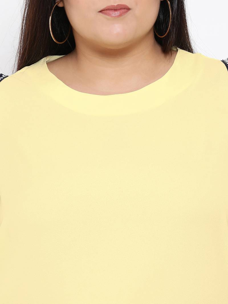 Mustard Rise Divine Women Top