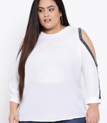 Emerald Glare Glam Plus Size Top