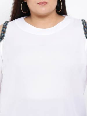 Emerald Glare Glam Plus Size Top 5