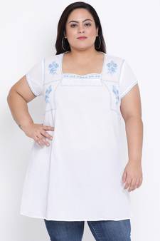 Emerald Rock Embro Plus Size Tunic