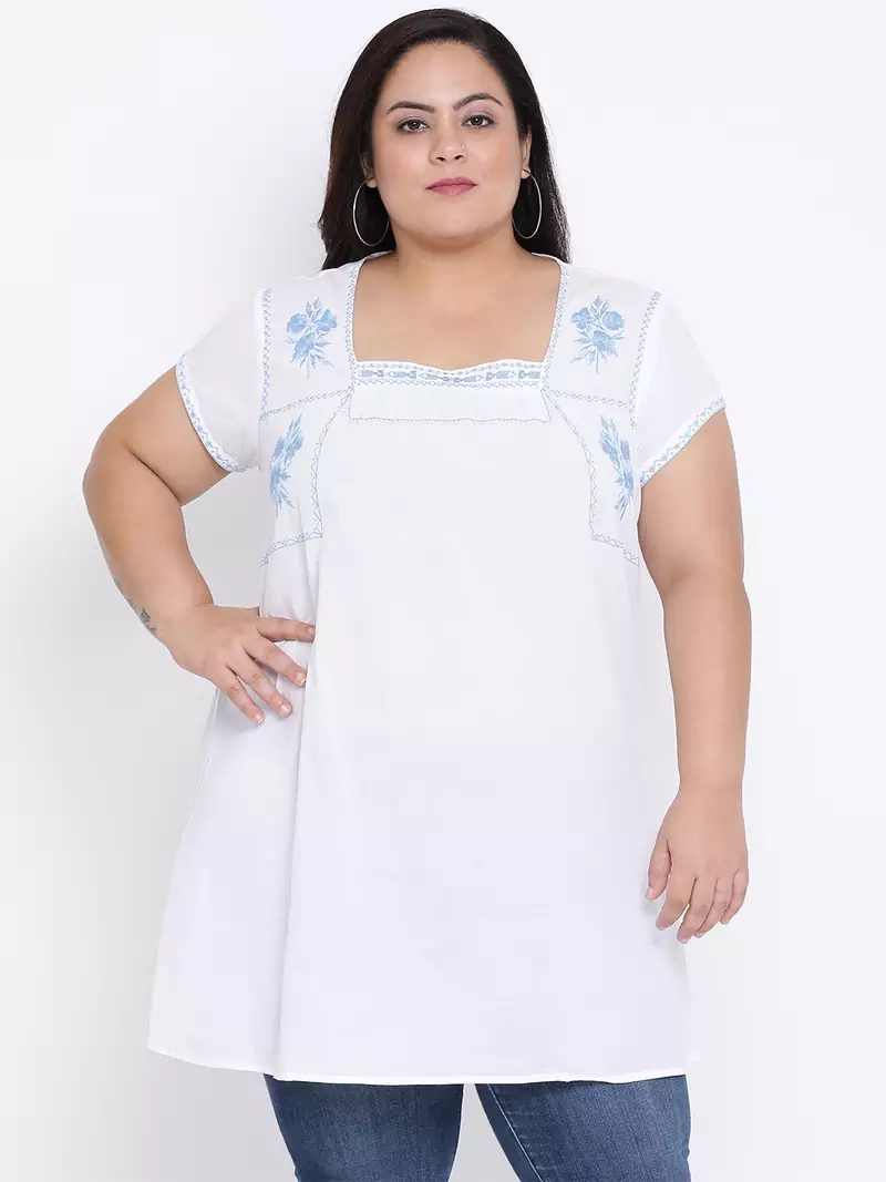 Emerald Rock Embro Plus Size Tunic