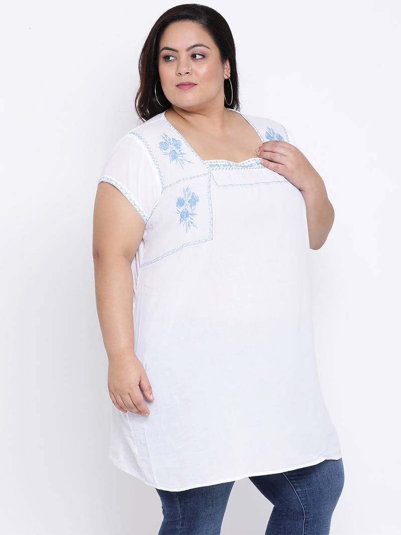 Emerald Rock Embro Plus Size Tunic