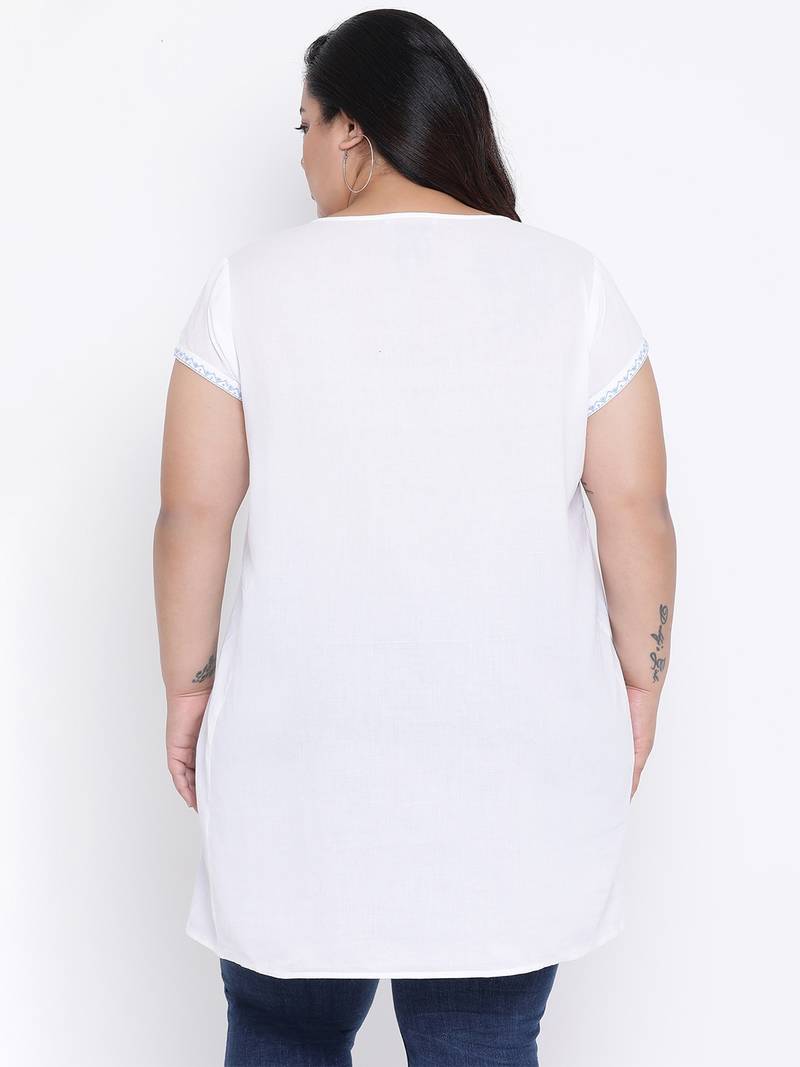 Emerald Rock Embro Plus Size Tunic