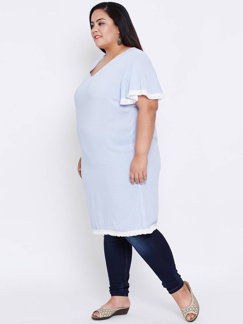 Sky Festive Webb Glam Plus Tunic