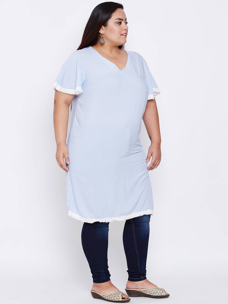 Sky Festive Webb Glam Plus Tunic