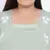 Sage Effect Embro Plus Size Tunic