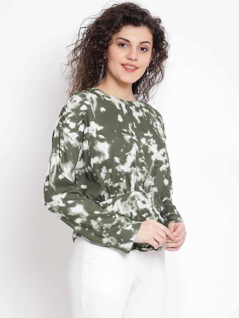 Camo Fa?ade StyleOn Women Top