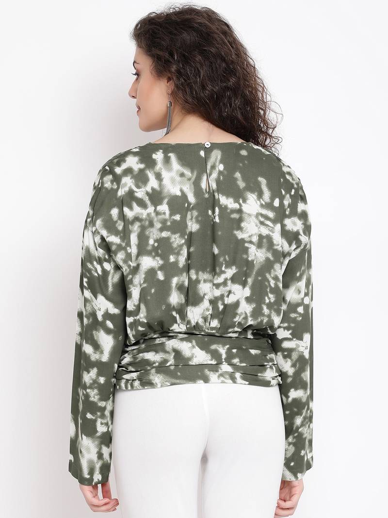Camo Fa?ade StyleOn Women Top
