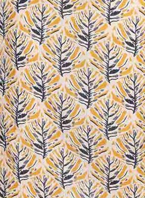 Yellow printed cotton ethnic-kurtis 5