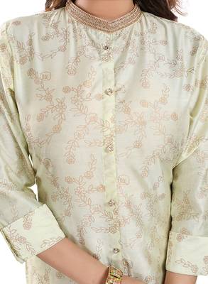 Green printed viscose ethnic-kurtis 5