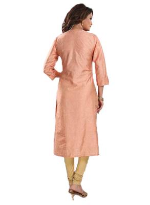 Pink printed viscose ethnic-kurtis 2
