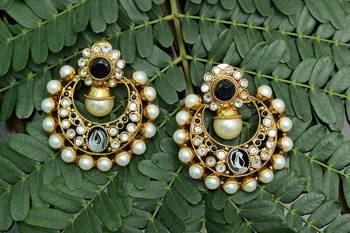 Black onyx earrings 1