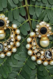 Black onyx earrings