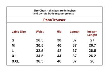 Grey plain cotton trousers 5