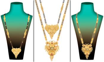 Multicolor mangalsutra 1