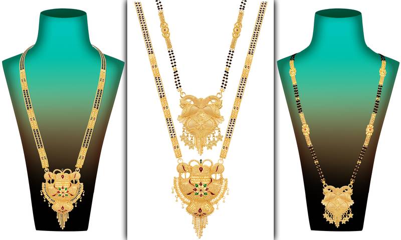 Multicolor mangalsutra