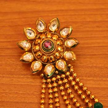Multicolor ruby  maang-tikka 3