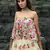 Engaging Off-white Sequins and Thread embroidered net Semi Stitched bridal lehenga