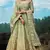 Seductive Green Dori and Sequins embroidered net Lehenga choli for Bride