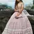 MESMERIZING Lilac thread and Zari embroidered net semi stitched lehenga