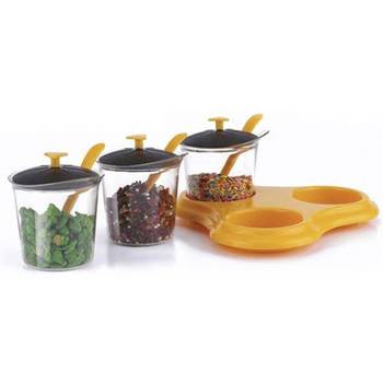 Multipurpose Pickle Aachar With Spice Stand Kitchen Jar & Container Spice Rack 2