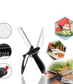 Clever Cutter 2-in-1 Food Chopper Multifunction Kitchen vegetable Scissors Cutter
