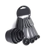 8 Piece Measuring Cup & Spoon Set Multi Purpose Kitchen Tool (Assorted Color)