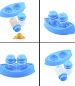 Plastic Salt & Pepper Shakers/Masala Dabbi for Dining Table (Assorted Color)