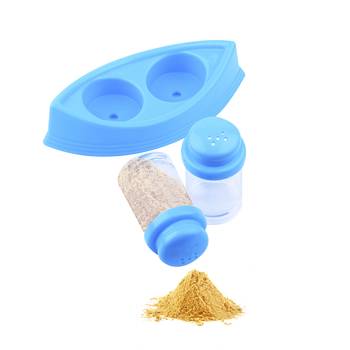 Plastic Salt & Pepper Shakers/Masala Dabbi for Dining Table (Assorted Color) 4