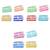 04 pcs Unbreakable plastic Fridge Tray Fruits/Vegetables Kitchen Rack (Assorted Color)