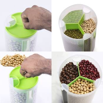 Multipurpose Spice Rack With 3 in 1  Airtight Container Pack Of 2(Assorted Color) 2