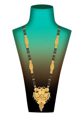 Multicolor mangalsutra 3