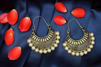 Black onyx hoops 1