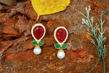 Multicolor onyx earrings 1