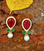 Multicolor onyx earrings