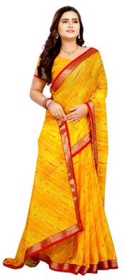 chitrakshi leheriya saree with blouse  1