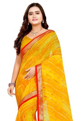 chitrakshi leheriya saree with blouse  3