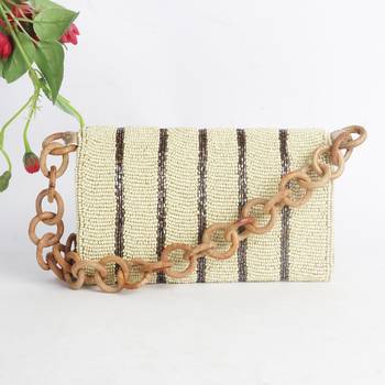 Beaded Wooden Sling 3
