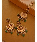Bridal Earrings and Maang Tikka Set