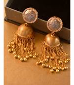 Beautiful Chandelier Earring in Dual Tone