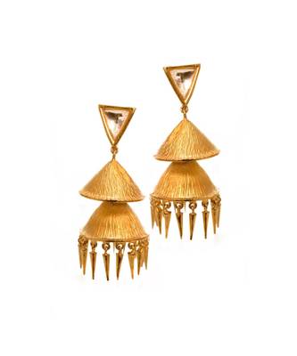 Unique Golden Jhumkas 3