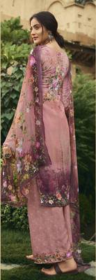 Pink digital print crepe salwar 3