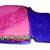 atorakushon   Parachute Combo Saree Cover and Blouse Cover Garments Wardrobe Organizer Set of 3 (Blue)