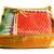 Atorakushon 1Piece Satin  Saree Blouse Cover Wardrobe Cloth Bag Garments Cover Travel Organizer Wedding Gift Gold