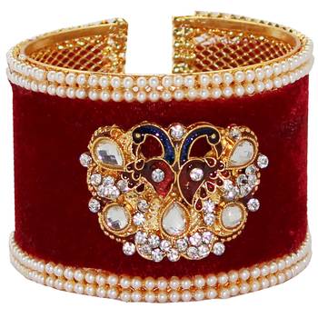 Maroon bangles-and-bracelets 1