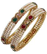 Multicolor bangles-and-bracelets
