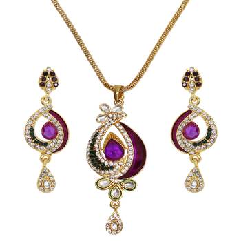 Purple pendants 2