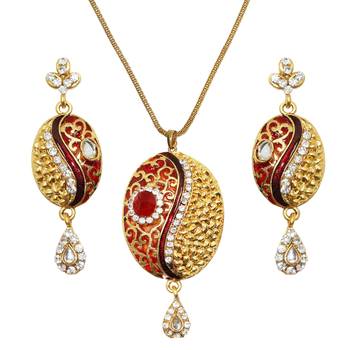 Maroon pendants 2