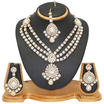White necklaces 1