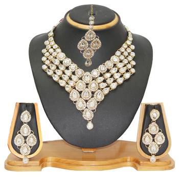 White necklaces 1